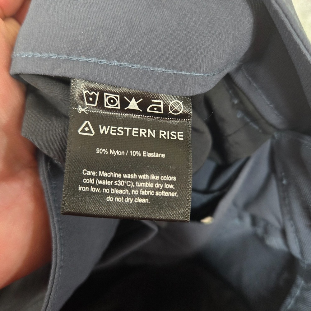 Western Rise Evolution Pants Mens 30x32 Gray Performance Stretch - Picture 4 of 10
